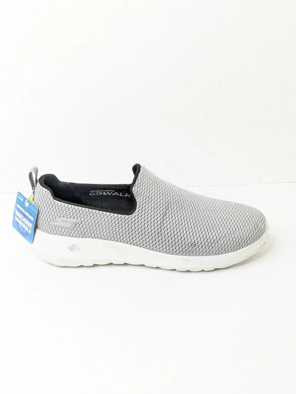 Skechers Go Walk Max Slip-On Shoes Grey Men's 9.5